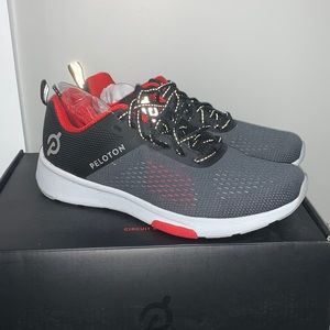 Peloton Slate Gray/Black/Red Circuit Runner Running Shoes